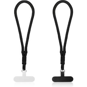Hand Wrist Strap Lanyard 2 Pcs Cell Phone Lanyard Wrist with Phone Tether Tab, Versatile Phone Wrist Strap Phone Hand Strap Anti Theft Phone Strap Phone Wrist Lanyard Phone Case Strap