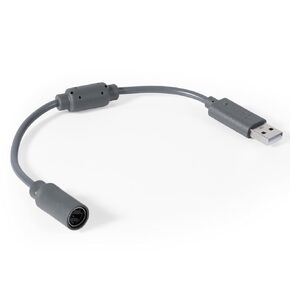 USB Breakaway Cable, Racing Wheel Cable for Logitech G920 & Ferrari 458 Fast Data Transmission Replacement USB Breakaway Cord Adapter Accessory for Guitar Controller, Game Controller (Gray)