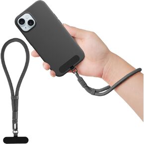 Hand Wrist Strap Lanyard, Universal Cell Phone Strap Wrist, Multifuctional Adjustable Phone Lanyard with Tether Tab