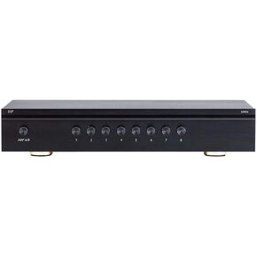 Monoprice SS-Pro 8 High Power Dual Source 300 Watt 8 Pair Impedance Matching Speaker Selector (139068)