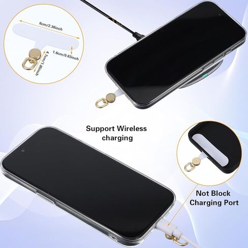 4 PCS هاتف Tether Tab Tab Phone Lanyard Patch Universal Phone Lanyard Tab 360 ° Rotating Cord Loop in Saudi Arabia