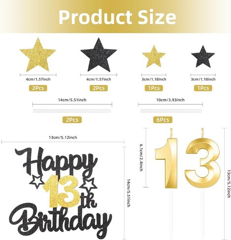 1st Happy Birthday Candles Cake Toppers,Blue Number 1 Candle for Cake,Cake Candles for 1st Birthday Decorations,Star Cake Toppers for Boys Girls Birthday Party 3rd Wedding Anniversary in Saudi Arabia