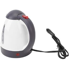 SUNGOOYUE Road Trip Portable Car Electric Kettle 1000ml with Automatic Shut Off, Leakproof Spout for Travel, Camping - No Hot Water Worries (24V)