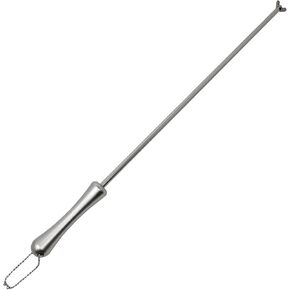 Sage Owl Handle 21.5’’ for Bristle-Free BBQ Grill Scraper - Safe Grill Cleaning Tools for Outdoor Smokers and Charcoal Grills Barbecue Grilling Accessories, Useful on Hot Grates - Mens Gifts Ideas