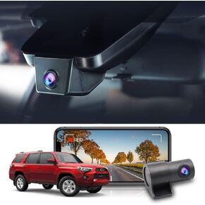 Fitcamx 4K Dash Cam Suitable for Toyota 4Runner 2020-2024 TRD Sport Limited Pro Off-Road Venture SR5 Premium, OEM Look, 2160P UHD Video, WiFi&APP, G-Sensor, Loop Recording, Easy to Use, 64GB Card