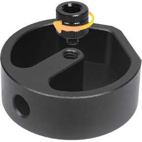 Starlink Mini Tripod Adapter - Aluminum Alloy Tripod Mount Adapter for Starlink Mini - Compatible with Pipe Mount, Most Photography Tripods and RAM Mount