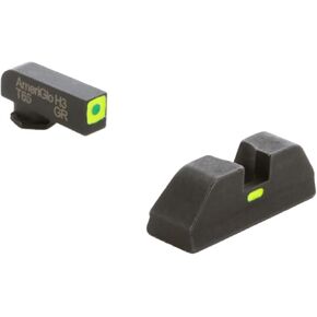AMERIGLO Cap Series (Combative Action Pistol) Sight Set for Glock - Fits Gen 1-4 9mm/.40/.380, Gen5 10mm/.45