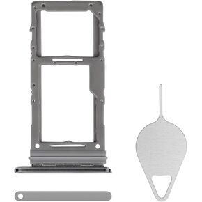 Sim Card Tray Replacement for Samsung Galaxy Note 10 Plus 5G (Single SIM Version) - Note 10+ Aura Glow Card Tray Slot Holder with Needle Ejector for SM-N975F SM-N975U N975U1 N976U N976U1