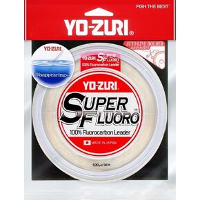 Yo-Zuri YZ-SF-30LB-NCL-100YD: Superfluoro 100Yd 30Lb, Natural Clear