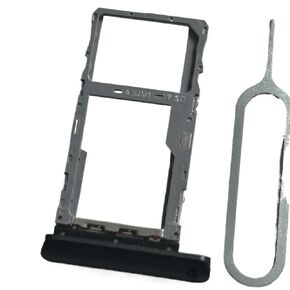 OEM SIM Card Tray SD Card Tray Slot Holder Replacement for Alcatel 3T 10 2020 8094X 8094M Black