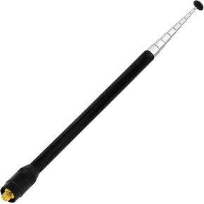 Eightwood 70-1000MHz Wide Band Handheld Telescopic Antenna 9-Section SMA Female Ham Radio Antennae for Kenwood Baofeng UV5R UV82 Two Way Radios HT Scanner