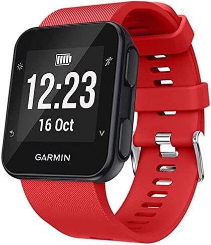 Compatible Replacement Band for Garmin Forerunner 35 Accessories Watchbands, 10 Color Replacement Watch Band with Stainless Buckle and Rubber Strap in Saudi Arabia