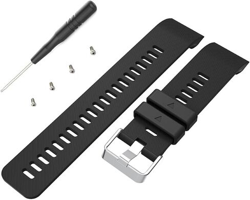 Compatible Replacement Band for Garmin Forerunner 35 Accessories Watchbands, 10 Color Replacement Watch Band with Stainless Buckle and Rubber Strap in Saudi Arabia
