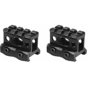 Picatinny Rail Riser Mount Adaptor Cantilever Design Red Dot Riser Mounts, Optic Riser Mounts for Scope Ring & Optics Sights