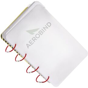 Aeroflex - 5" Red Stainless Steel QRH Rings (5 Pack) - 1.59" Diameter