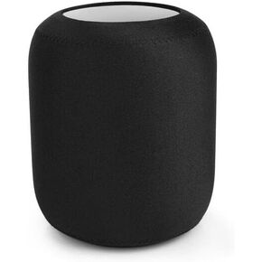 غطاء واقعي لـ Apple HomePod 1/2 مكبر صوت ذكي ، غطاء غبار ، مقاوم للماء ، مرن ، تخزين (أسود) in Kuwait