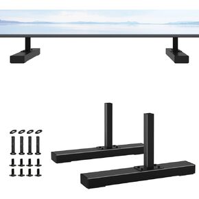 Metal TV Legs for Sony TV Stand Base, Only for Sony KDL-37P3020 KDL-40D3000 KDL-40U3000 KDL-40W3000 KDL-40VL130 KDL-46S3000 KDL-46W3000 KDL-46WL135 KDL-46VL130 TV We Listed Model, with Screws