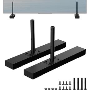 Metal TV Stand Base for Panasonic TV Legs Only for TH-42PH20U TC-P42X14 TC-P4632C TC-P46S1 TC-50PS24 TC-P54G10 TC-P58V10 Not Universal TV Legs Replacement for Panasonic (Only for Models We Listed)