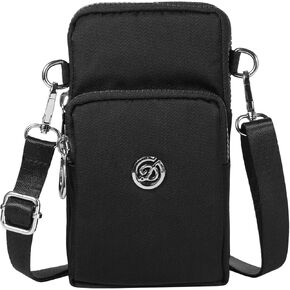 Small Roomy Crossbody Bag Cell Phone Purse Shoulder Pouch for iPhone 16 15 14 13 Pro Max XR XS Max Google Pixel 8 7 6