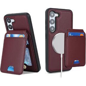 Ｈａｖａｙａ Crossbody Phone case for Samsung Galaxy S9 Plus case with Strap for Women with Card Holder for Galaxy s9+Plus Zipper flip Wallet Cover with Credit Card Slot and Kickstand-Purple