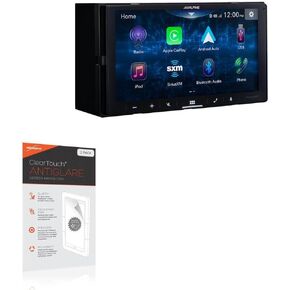 واقي شاشة Boxwave متوافق مع Alpine ILX-W670-ClearTouch Anti-Glare (2 pack) ، Skin Matte Milber