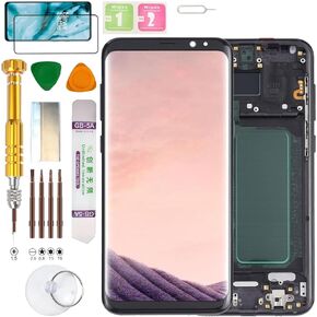 (Incell) LCD Display Assembly for Samsung Galaxy S8+ Plus SM-G955U, SM-G955U1, SM-G955A, SM-G955P, SM-G955T, SM-G955V, SM-G955R4, SM-G955F, SM-G955W, SM-G955N, SC-03J, Screen Replacement kit (Black)
