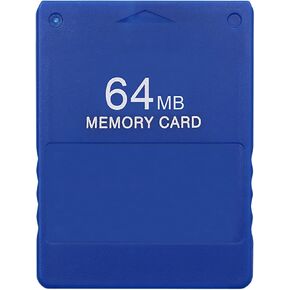 Professional 64MB Memory Card with FMCB Function for Game Console Accessories (Blue)