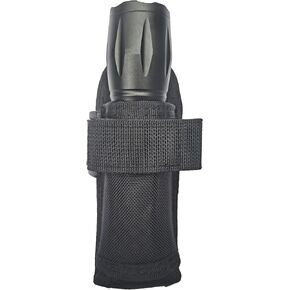 Tactical Flashlight Pouch Holster, Tactical Flashlight Holster Nylon Pouch, Open Top Flashlight Holder