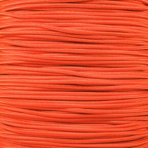 Paracord Planet 275lb Tactical Paracord 100 ft Hanks 2.38mm Diameter with 5 Strand Nylon Core – Neon Orange
