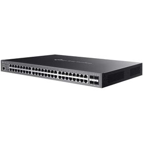 TP-Link Omada SG3452XMPP 48-Port Gigabit and 4-Port 10GE SFP+ L2+ Managed Switch with 40-Port PoE+ & 8-Port PoE++