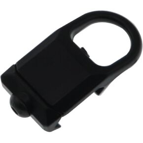 Sling Buckle Without Logo Black RAS Square Sling Buckle Outdoor Tactical Metal Safety Picatinny Magazine Attachment Guide for 2-Point and Conventional Magazines