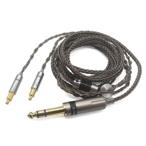 Youkamoo Headphone Replacement Upgrade Cable for Audio-Technica ATH-MSR7b SR9 ATH-ESW990H ES770H ATH-ADX5000 AP2000 A2DC with 1/4" 6.35mm Plug