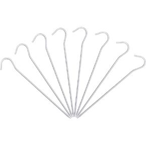 Boundless Voyage Heavy Duty Tent Stakes Titanium Alloy Tent Pegs Outdoor Camping Accessories Ultralight Metal Ground Pegs ti4003P 12pcs