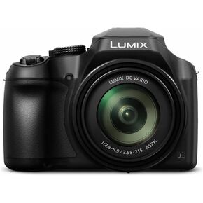 PANASONIC LUMIX FZ80 4K 60X Zoom Camera, 18.1 Megapixels, DC VARIO 20-1200mm Lens, F2.8-5.9, 4K 30p Video, Power O.I.S., WiFi ? DC-FZ80K (USA BLACK) (Renewed)