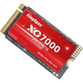 KingSpec 1TB M.2 2242 PCIe 4.0 SSD - Read Speed up to 7200MB/s, Internal M2 NVMe Gen4 SSD with 3D NAND Flash, Compatible with Laptop and Desktop