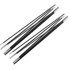Tent Tarp Poles 3.96m, Universal Fiberglass Replacement Tent Rods, Adjustable Tent Poles Camping Awning Frame Kit Tent Poles Replacement for Outdoor Camping Support