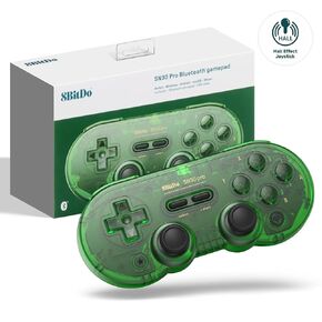 8Bitdo SN30 Pro Switch Wireless Bluetooth Game Controller Gamepad (Hall Effect Joystick Update) for Switch Steam Mac PC Android Windows MacOS (Purple)