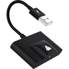 Android Auto Wireless Adapter ، Plug & Play Easy Setup Wireless Android Auto Adapter Dongle لـ Android هواتف أندرويد تلقائية سلكية إلى لاسلكية ، متوافقة مع السيارات المتمثلة في 2017-2024