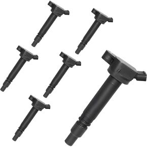 Ignition Coil Pack UF507 Replacement for Lexus LS460 LS600h GX460 LX570 Replacement for Toyota Land Cruiser Sequoia Tundra 4.6L 5.0L 5.7L V8 OE# DHX1119 UF587 9091902256 9091902250 8PCS