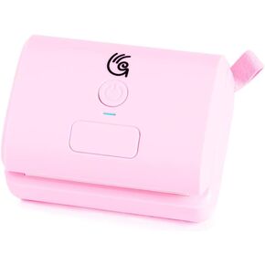 Bag sealer mini 4 in 1, Heat sealer vacuum sealer, cutter, inflator, Portable Vacuum Sealer for Food, seal a meal vacuum sealer machine, mini snack bag sealing machine, chip sealer (Pink)
