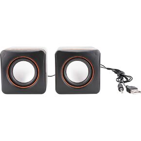 WNSC PC Speaker, Speaker Compact Mini Stereo for Laptop(Two-Channel)