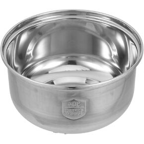 Rice Cooker Inner Pot, 2.5l Stainless Steel Interior Cooking Pan Nonstick Pressure Cooker Replacement Electric Cooking Pot Liner Container