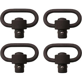 Push Button QD Gun Sling Swivel 1.25 Inch Four Pack
