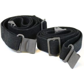 2-Pack AmmoGarand Web Sling M1 Garand USGI Style Two Point Black Cotton Web Made in USA