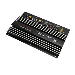 Car Amplifier, 1800W High Durability Aluminum Alloy Car Audio High Power Amplifier for Car, Quick Heat Dissipation 12V Car Audio Stereo Amplifier, BROLEO418oacqdh6