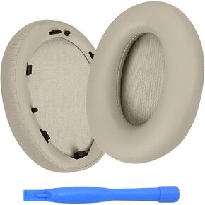 Ear Pads Replacement for Sony WH-1000XM3 Noise Cancelling Headphone by MMOBIEL - Memory Foam and Protein PU Ear Pad Cushions - Noise Isolation Earpads Replacement – Brown