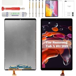 for Samsung Tab A 10.1 2019 Screen Replacement for Samsung Galaxy Tab A 10.1 2019 SM-T510 LCD Digitzer Repair for Samsung SM-T515 Display Touch Screen Replacement Kits Assembly Black