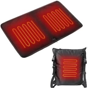 MDSTOP Heated Sleeping Bag Pad, Heated Sleeping Bag Liner, USB Electric Heating Pad Blanket, for Home Office Winter Camping Fishing Outdoor Hunting, Can Be Used Storage Bag