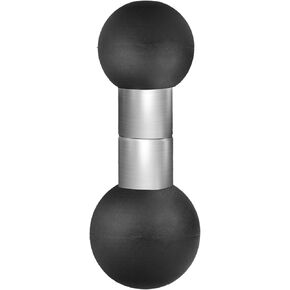 FANAUE Aluminum 17mm Ball to 20 mm Ball Adapter for Industry Standard Dual Ball Socket mounting arms Compatible with RAM Mounts B Size 1 inch Ball and Other GPS Devices with 20 mm Balls