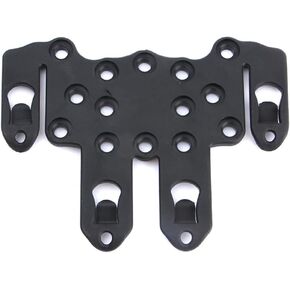 Polymer Molle Holster Adapter, Holster Hanger Platform Attachments Gear (Black)